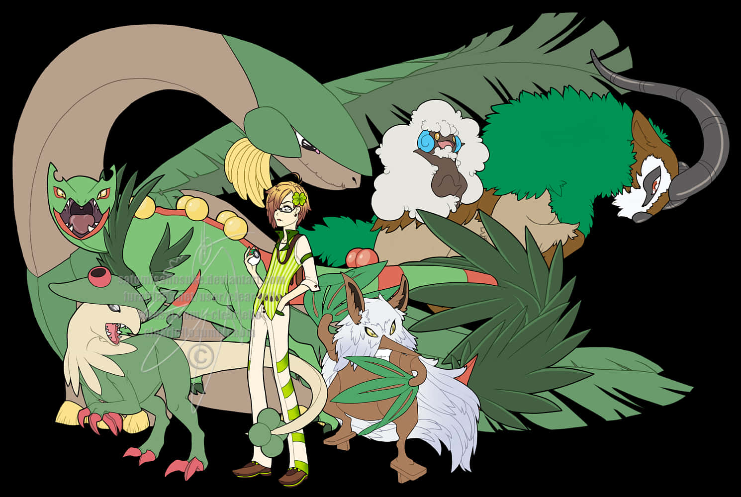 Captivating Image Of Gogoat, The Grassland Pokémon Background