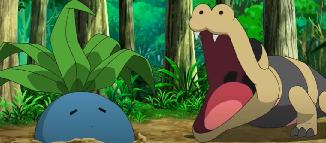 Captivating Image Of Sandile In Natural Habitat Background