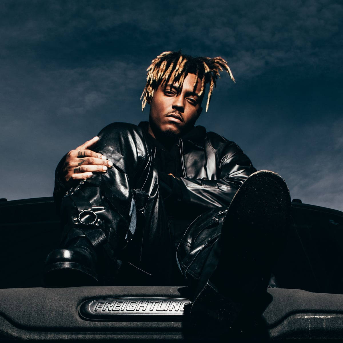 Captivating Image Of The Late Hip Hop Star, Juice Wrld Background