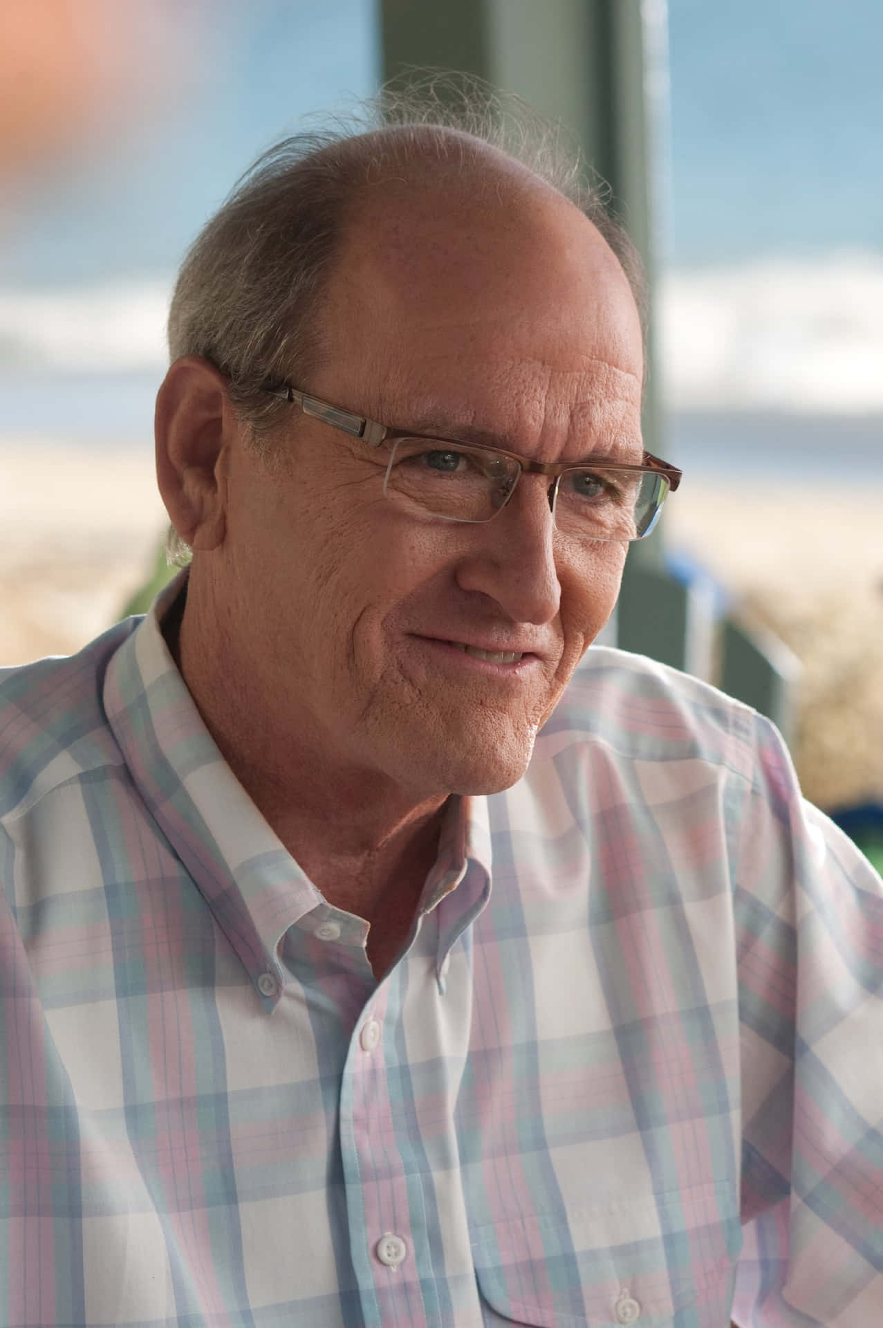Captivating Image Of Veteran Actor Richard Jenkins Background