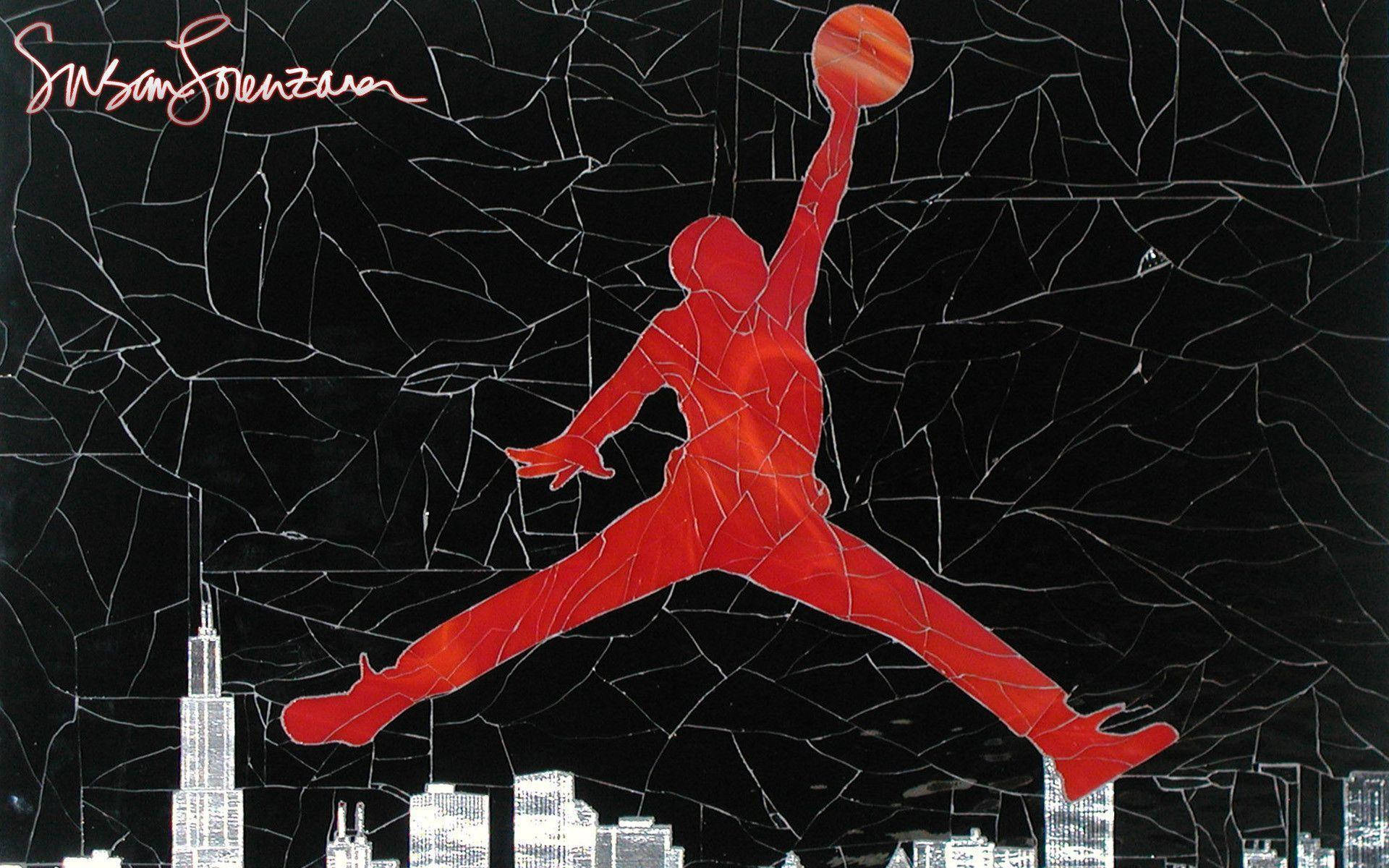 Captivating Jordan Logo Background