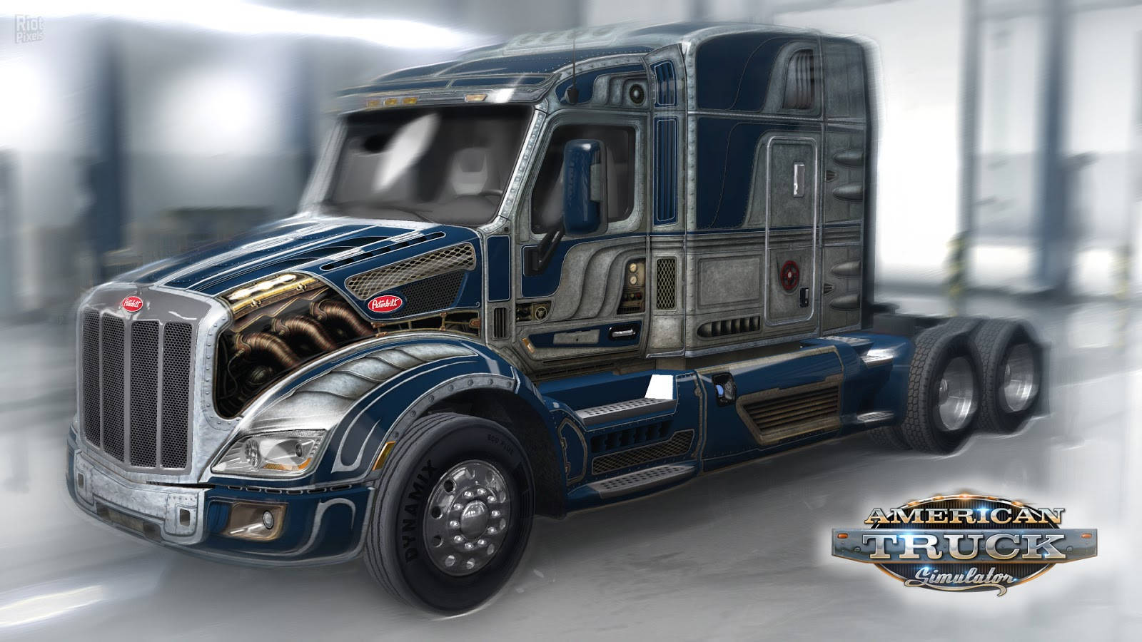 Captivating Journey In American Truck Simulator Background