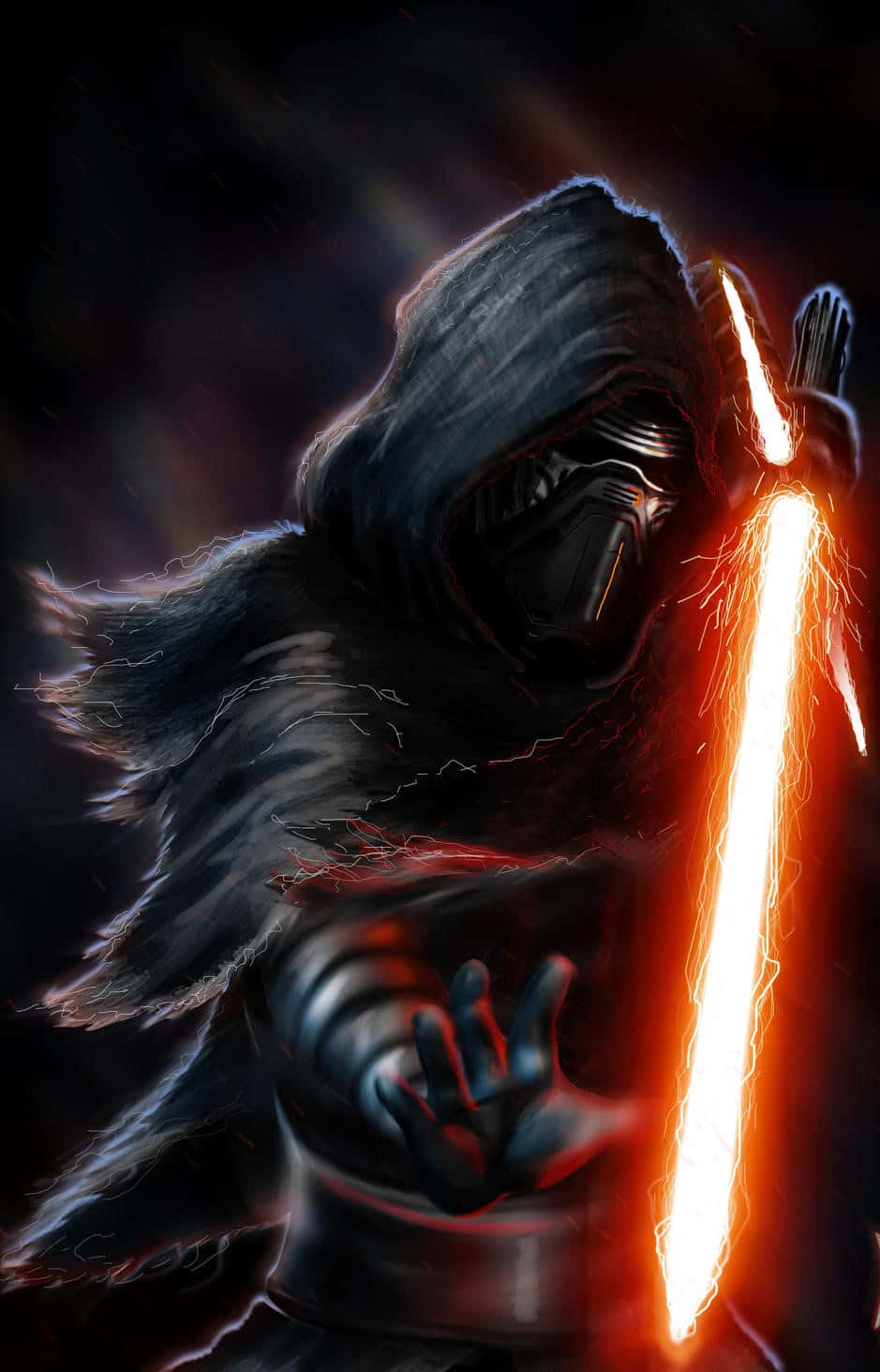 Captivating Kylo Ren Iphone Wallpaper Background