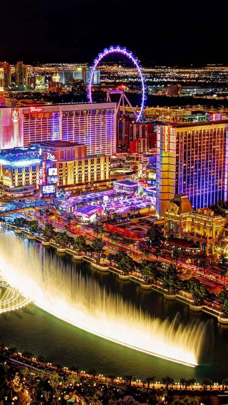 Captivating Las Vegas Phone Wallpaper Background