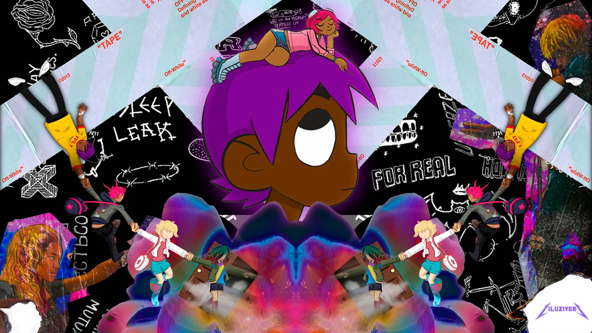 Captivating Lil Uzi Vert Desktop Wallpaper Background