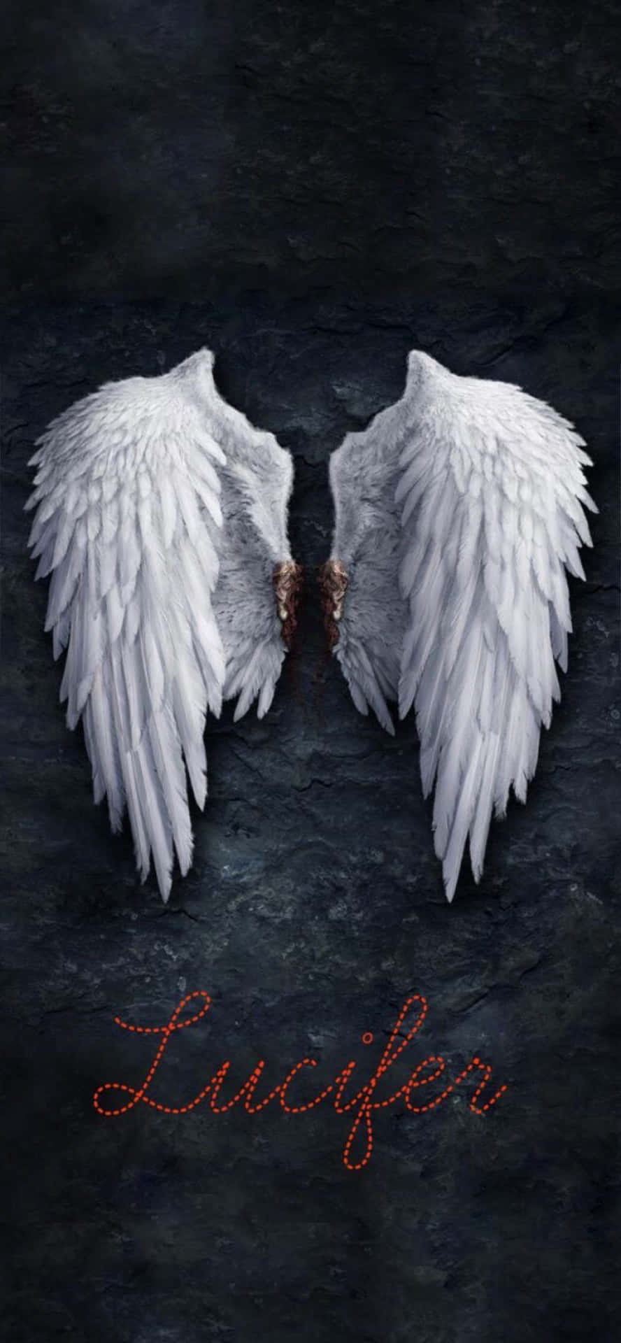 Captivating Lucifer Wings Background