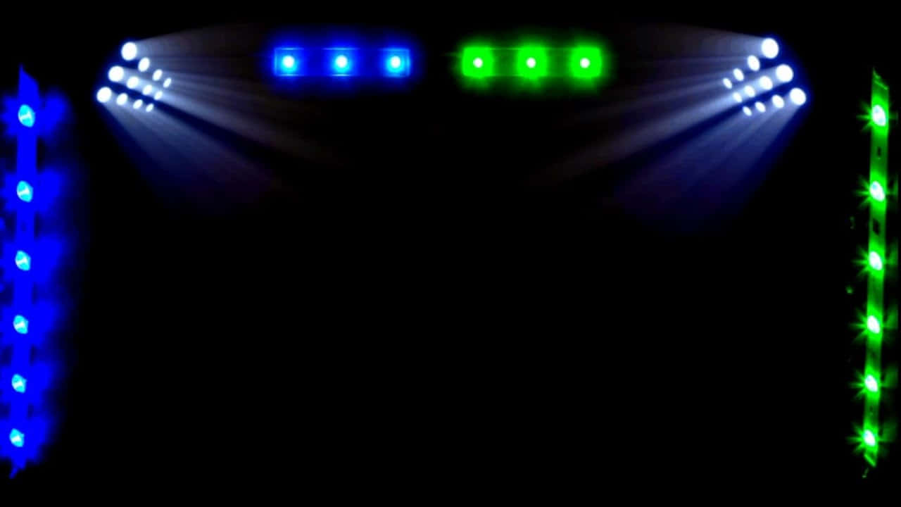 Captivating Magic Of Dj Lighting Background