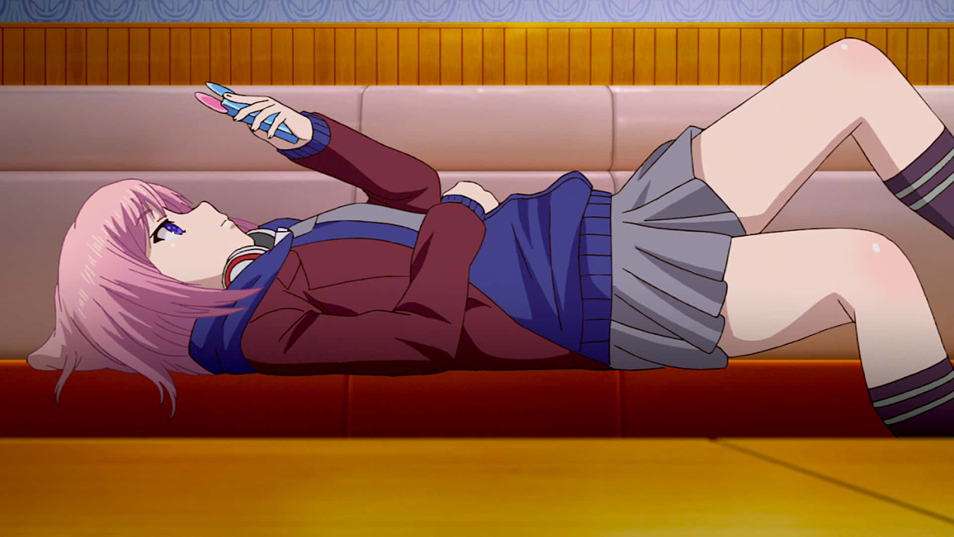 Captivating Matsuri Mizusawa From Citrus Anime Background