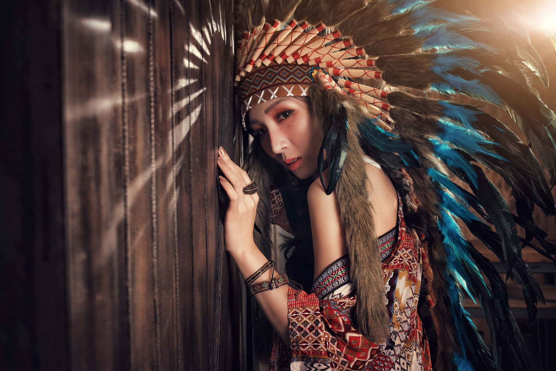 Captivating Native Beauty