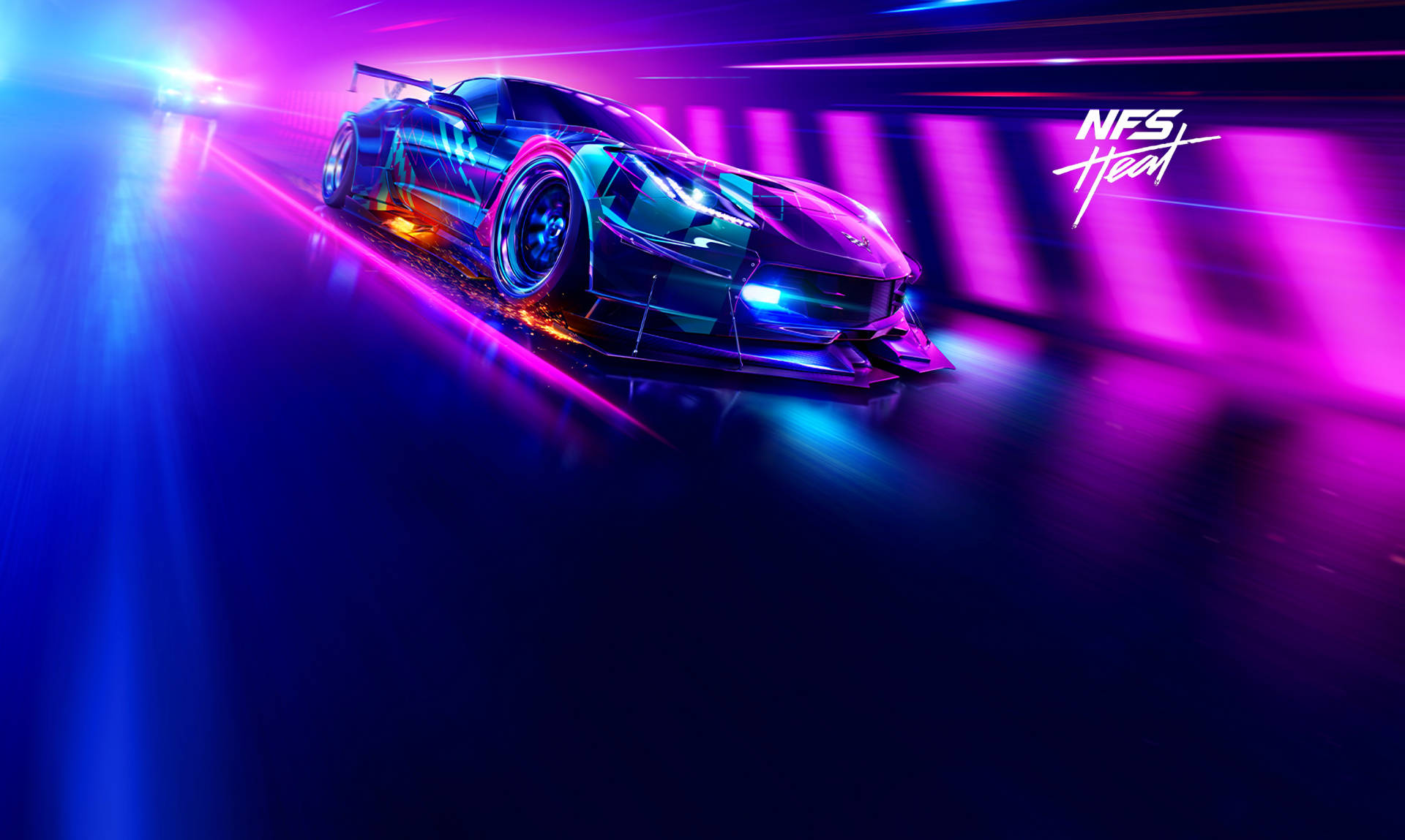 Captivating Need For Speed Heat Poster Art Background