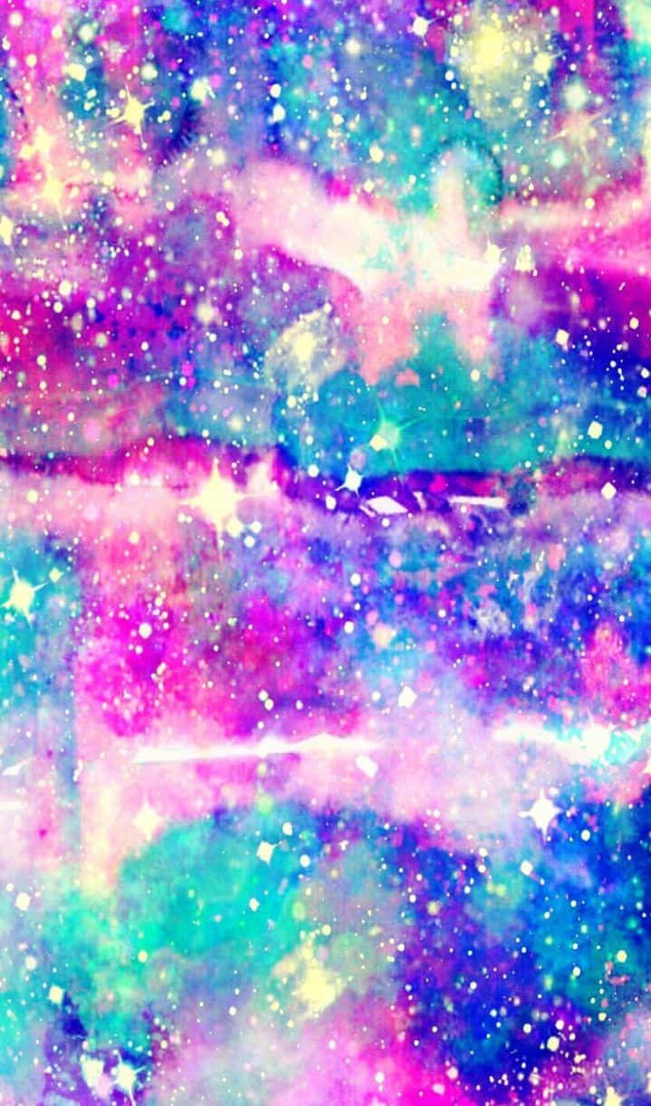 Captivating Pastel Tie-dye Blend Background