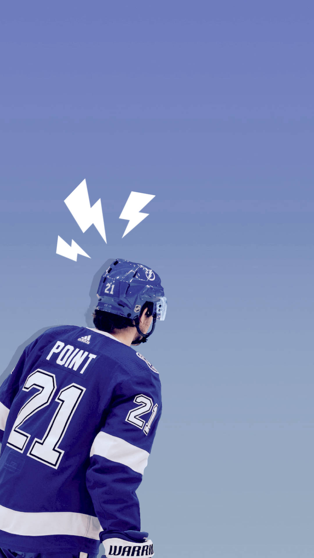 Captivating Portrait Of Tampa Bay Lightning's Star, Brayden Point