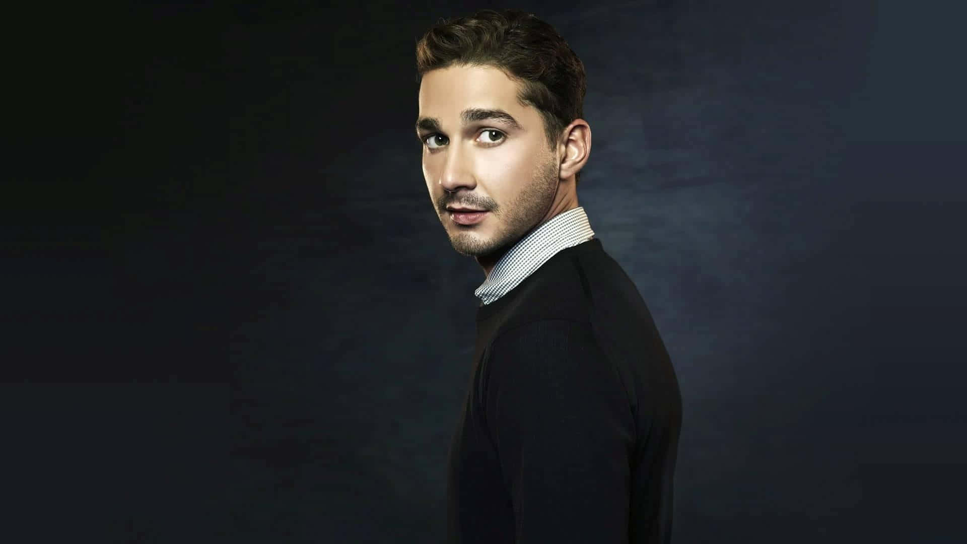 Captivating Portrait Of The Talented Actor, Shia Labeouf Background