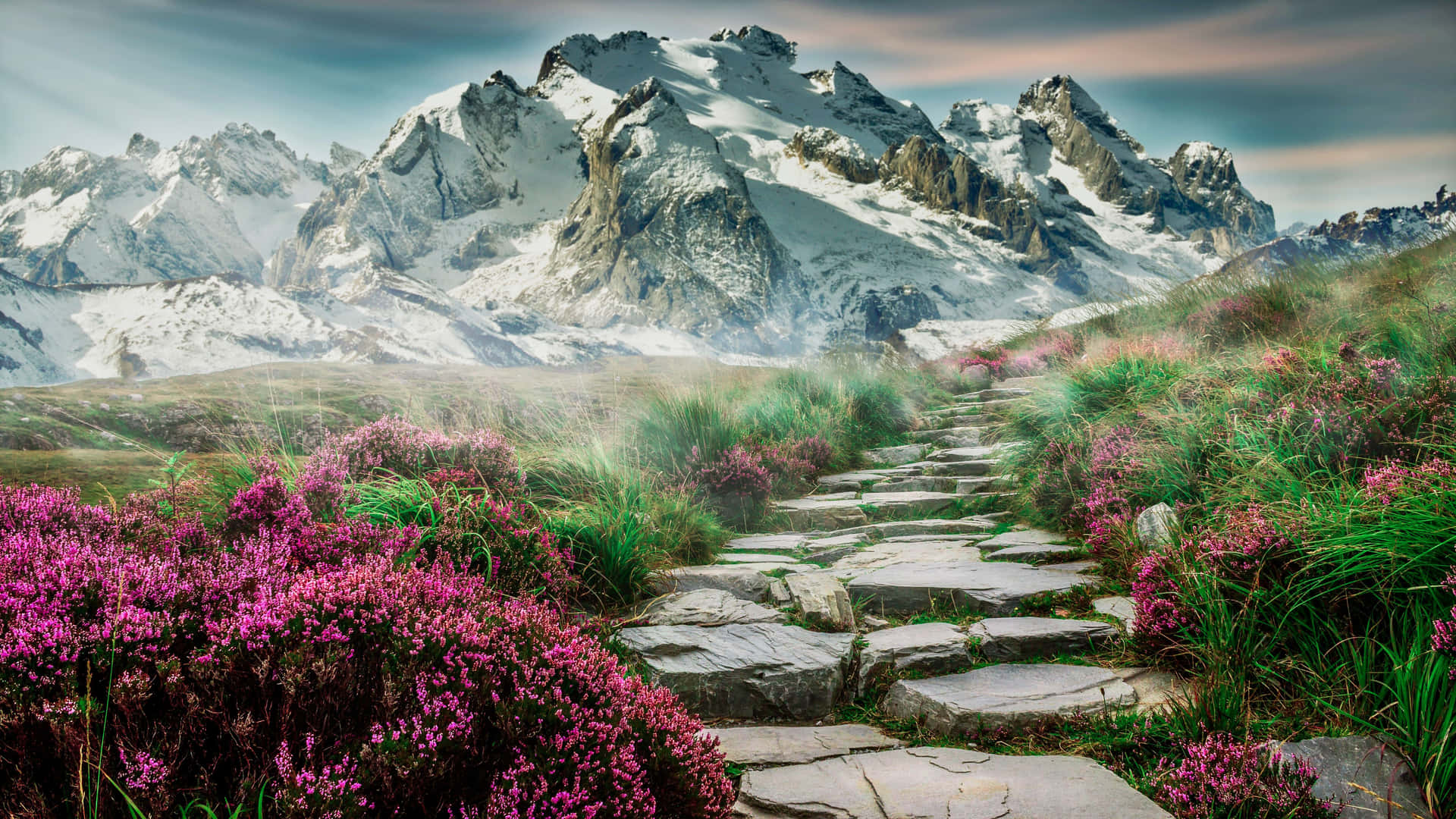 Captivating Pristine Mountain Trail