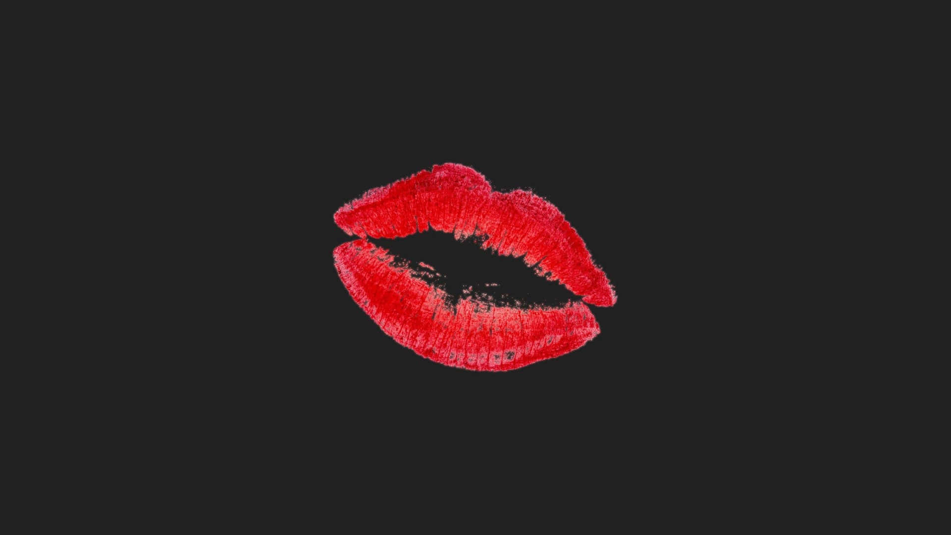 Captivating Red Lips Background