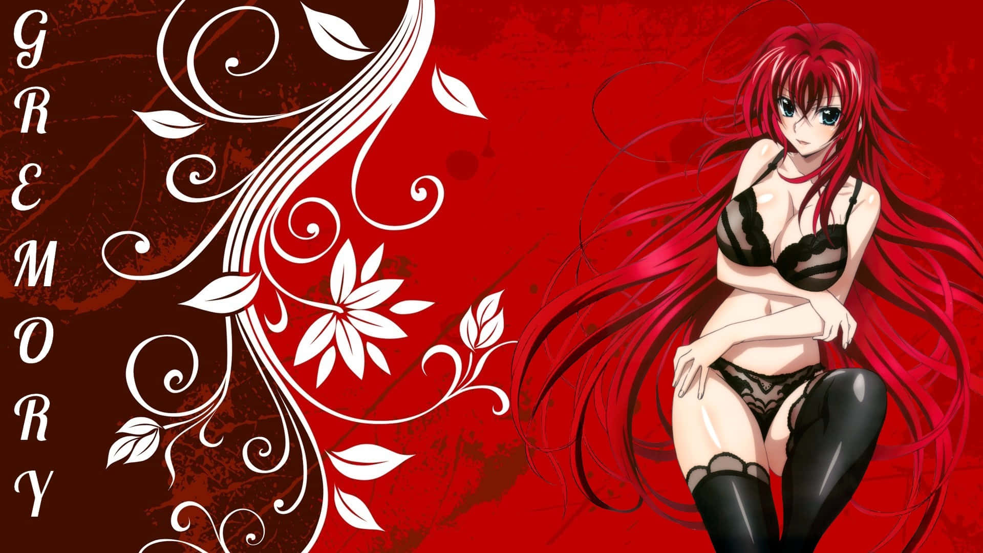 Captivating Rias Gremory Wallpaper