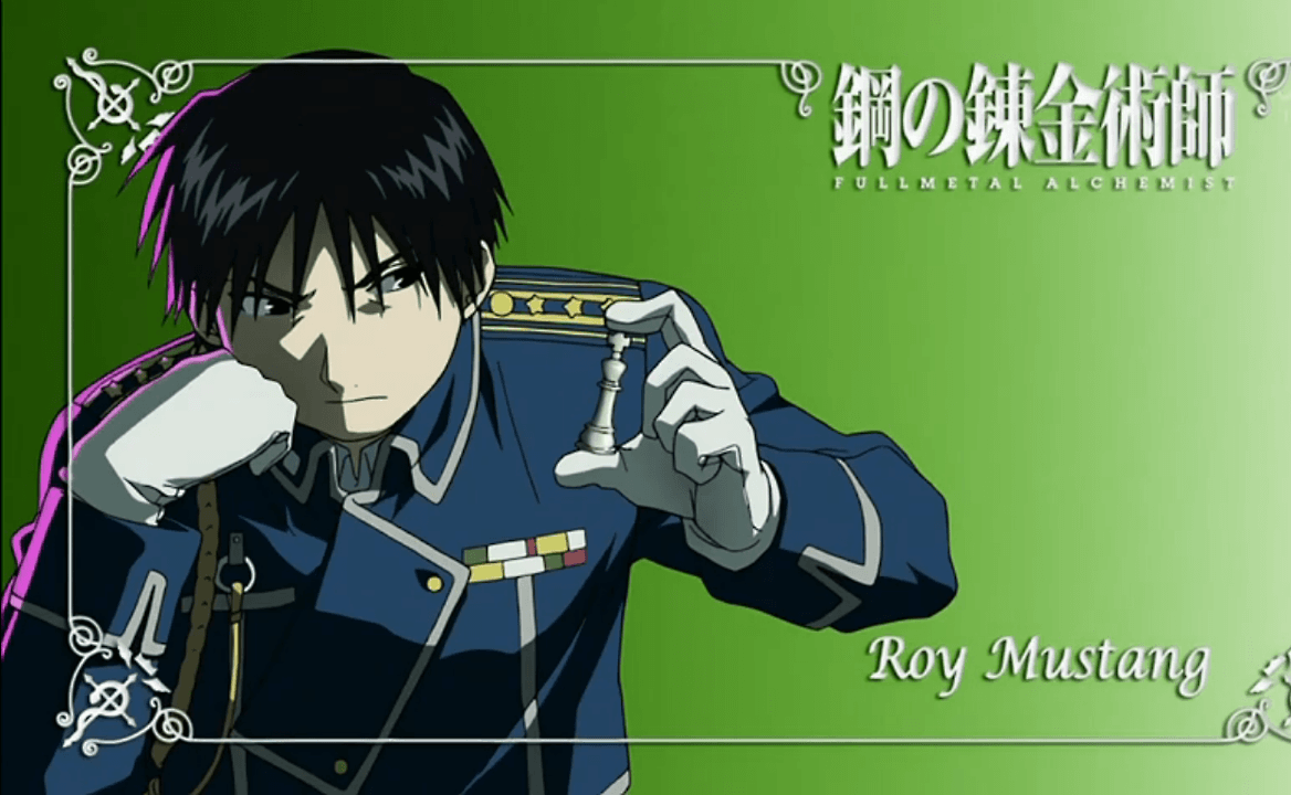 Captivating Roy Mustang In The Heat Of Battle Background