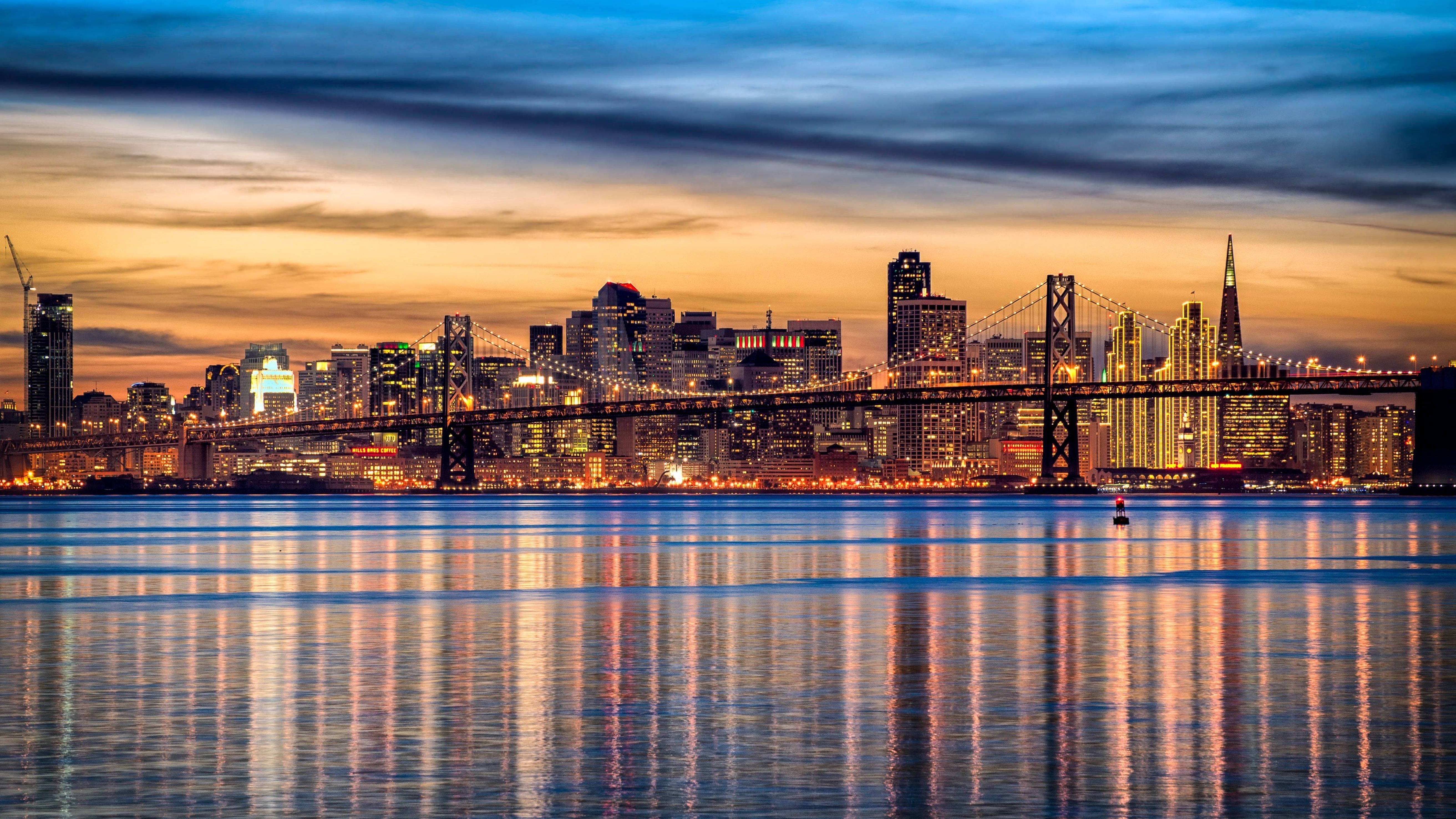 Captivating San Francisco 4k Cityscape Background