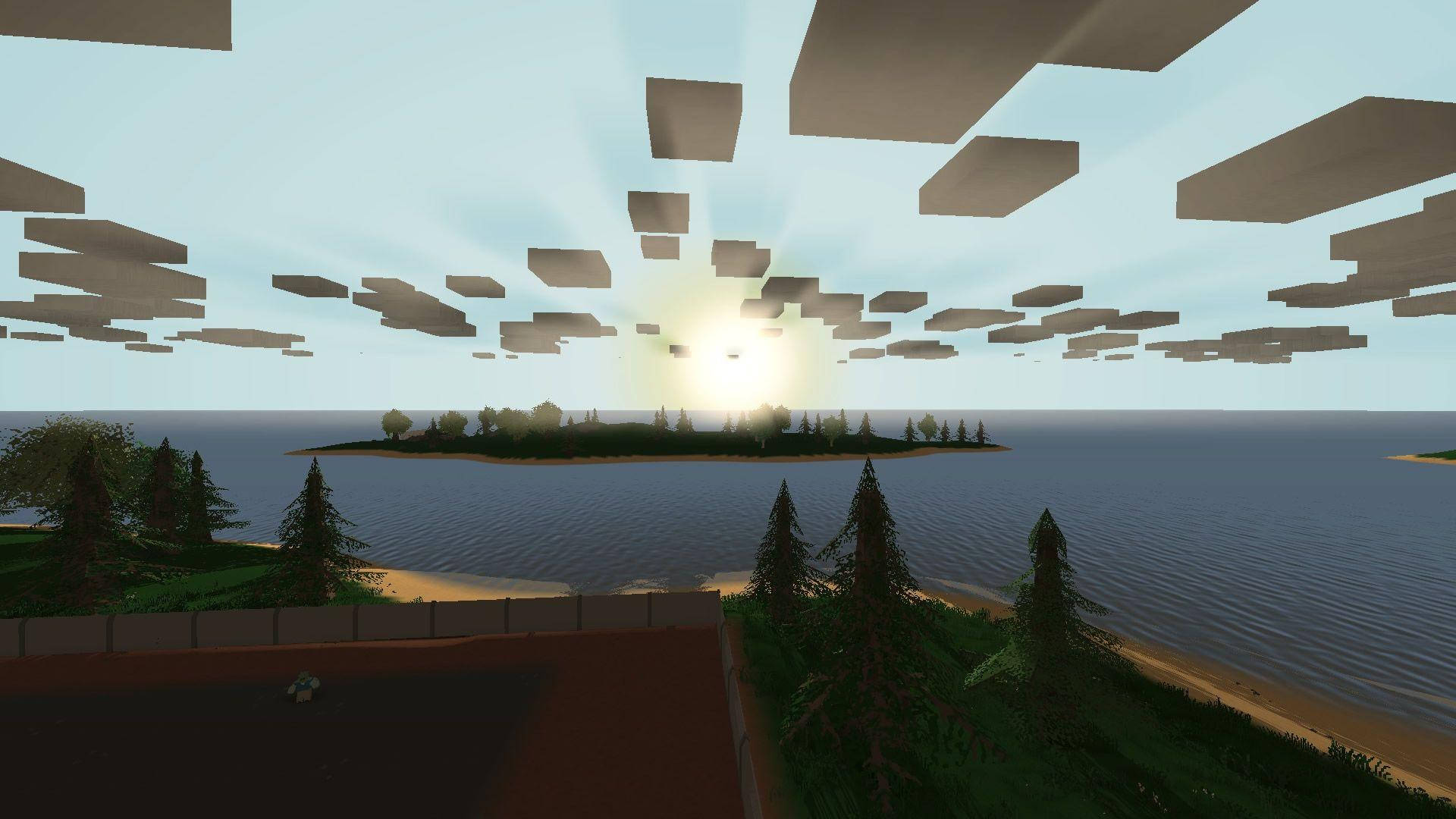 Captivating Scenery Of Unturned Video Game Background