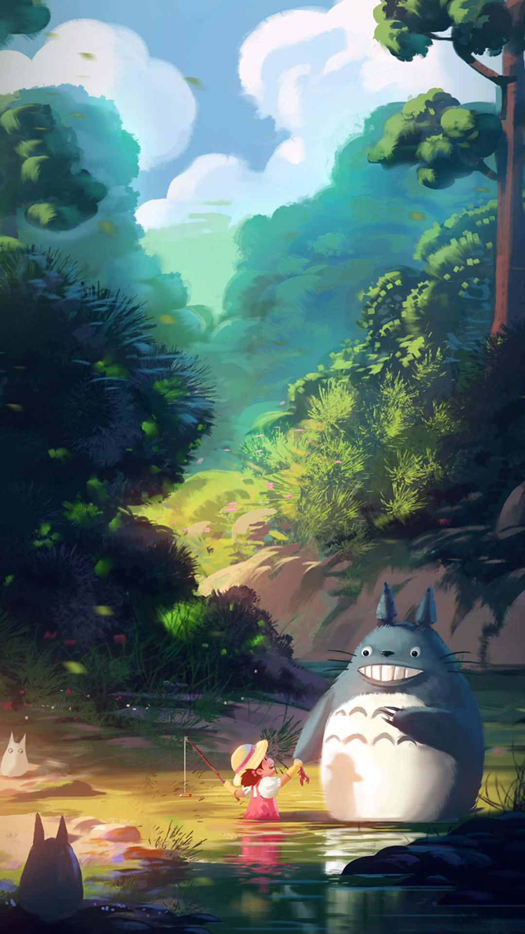 Captivating Totoro Aesthetic Wallpaper