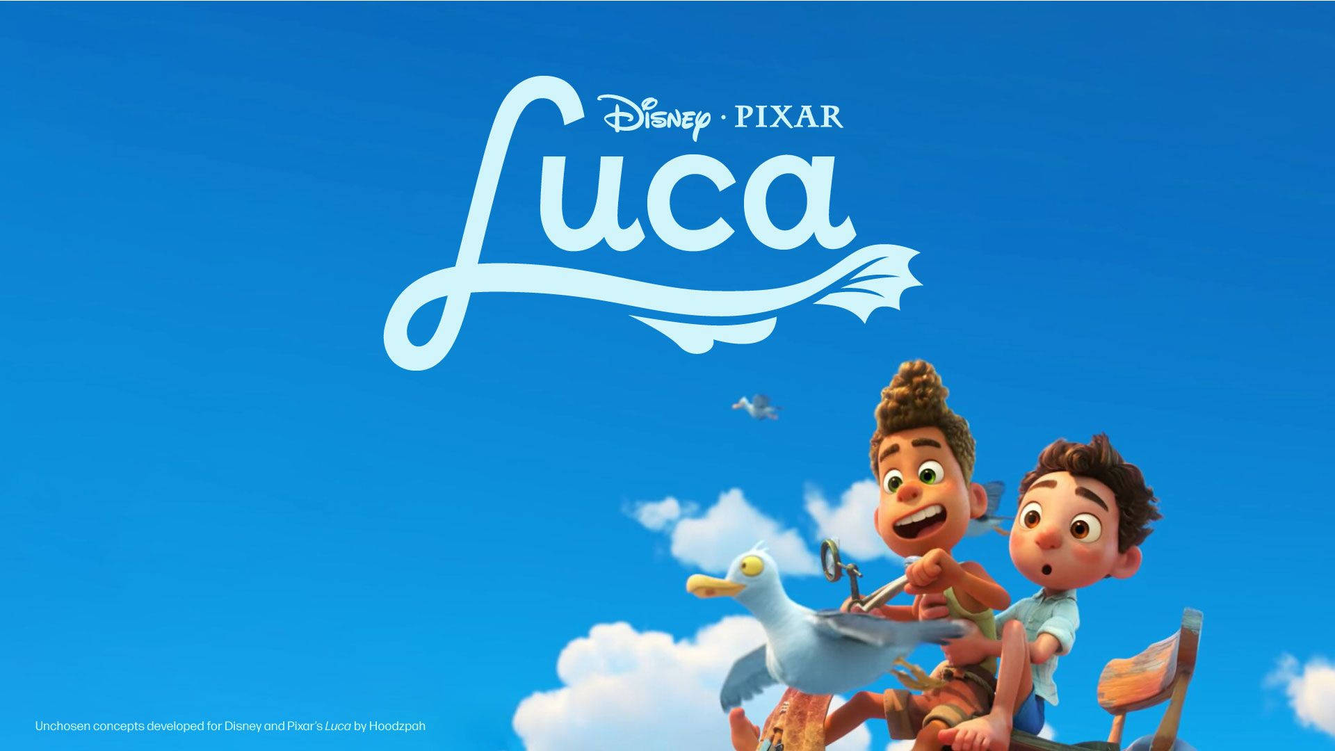 Captivating Underwater Adventure In Disney's Luca Background