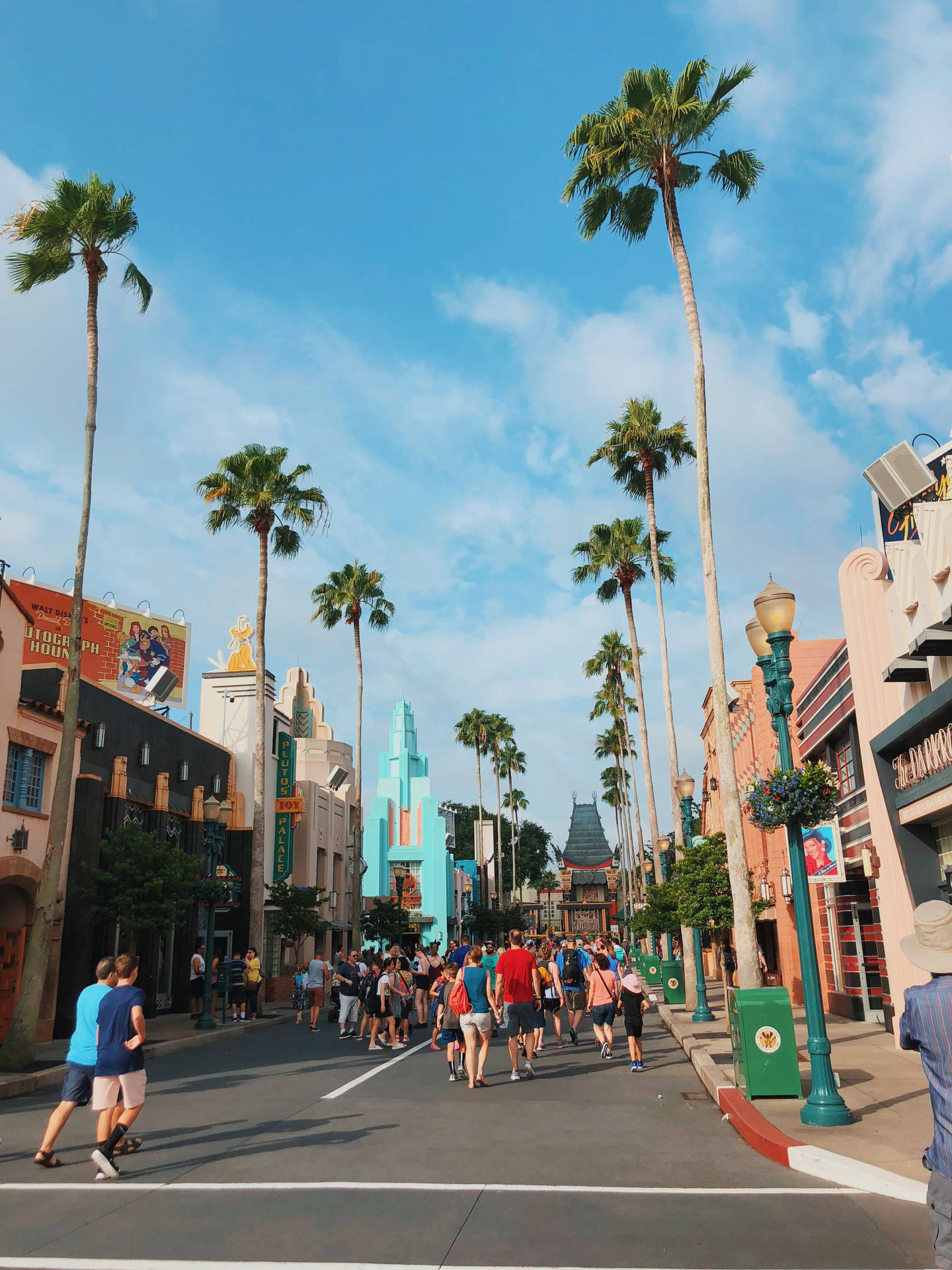 Captivating Universal Studios Orlando Entrance Background