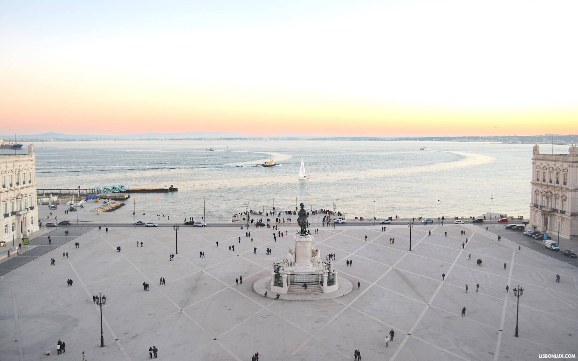 Captivating View Of The Lisbon Skyline