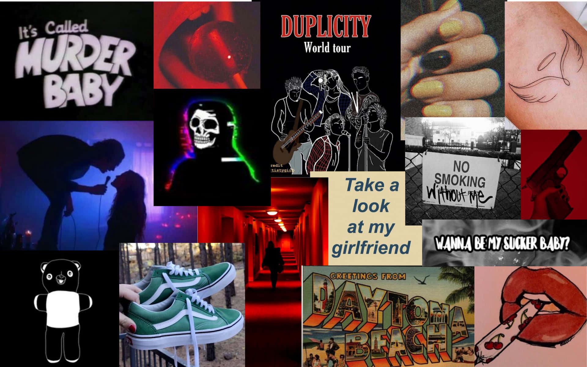 Captivating Visualization Of Duplicitous Theme Background