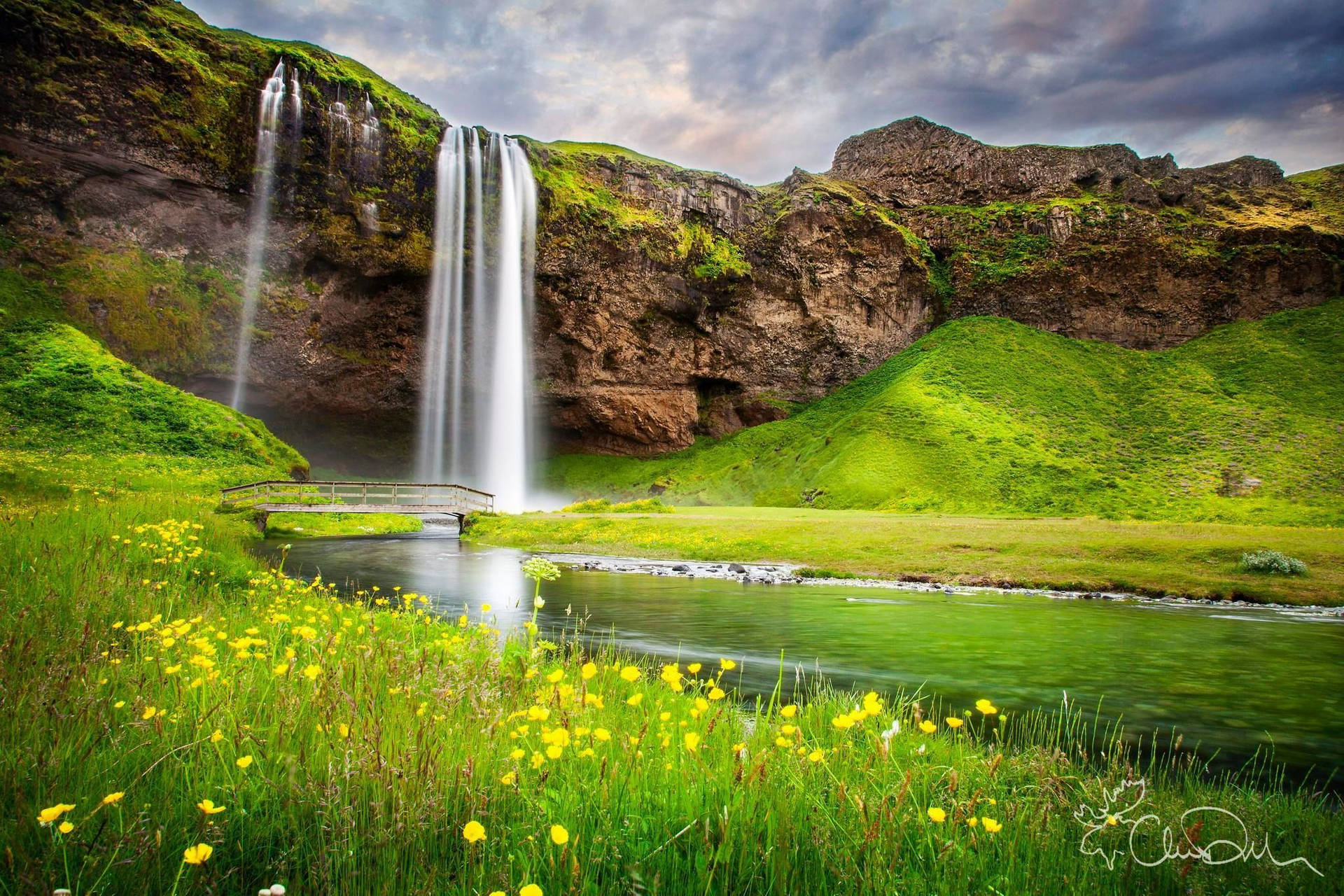 Captivating Waterfall Oasis