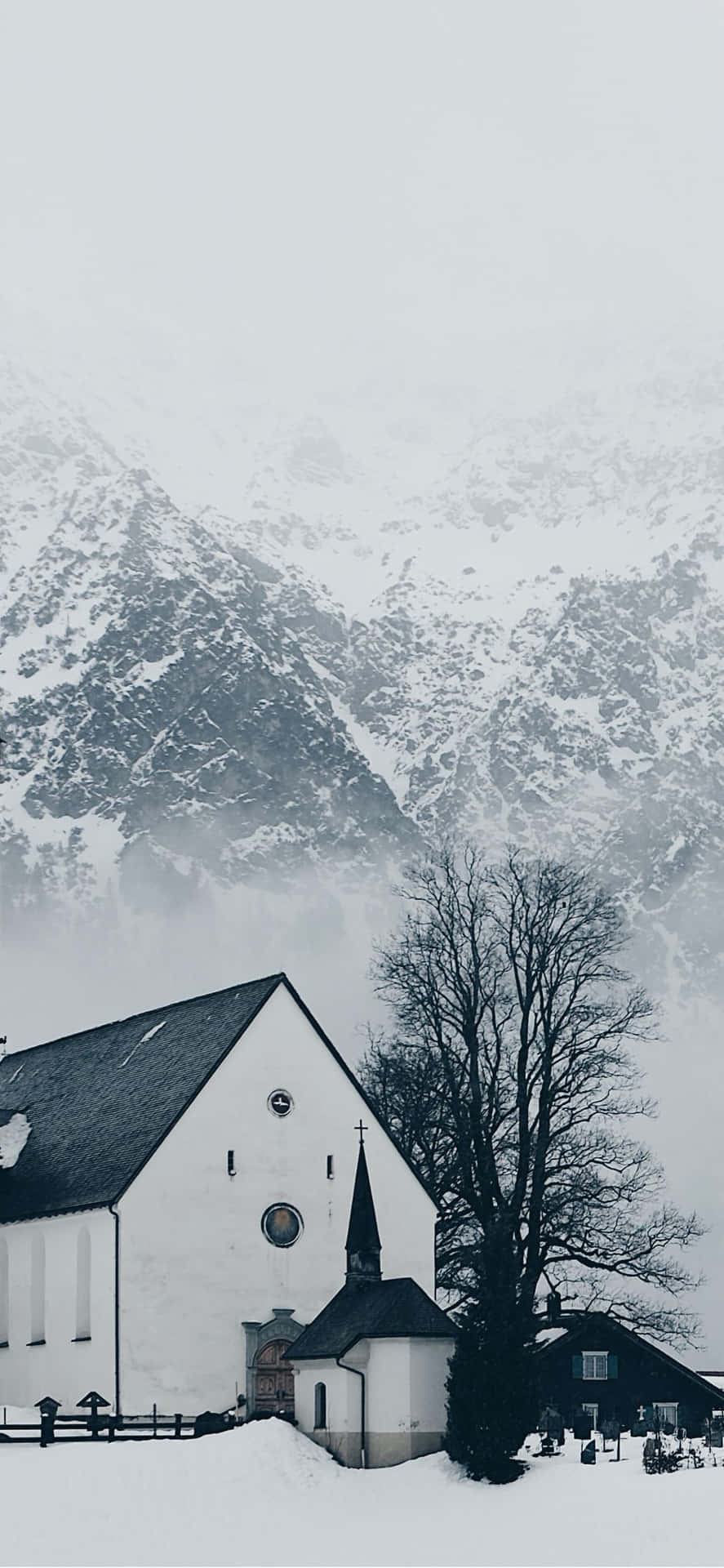 Captivating Winter Wonderland Background