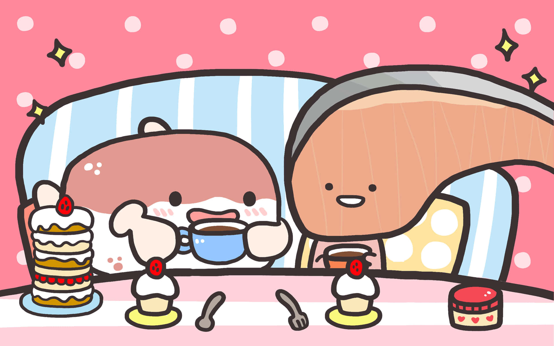 Captivating World Of Kawaii Japanese Culture Background