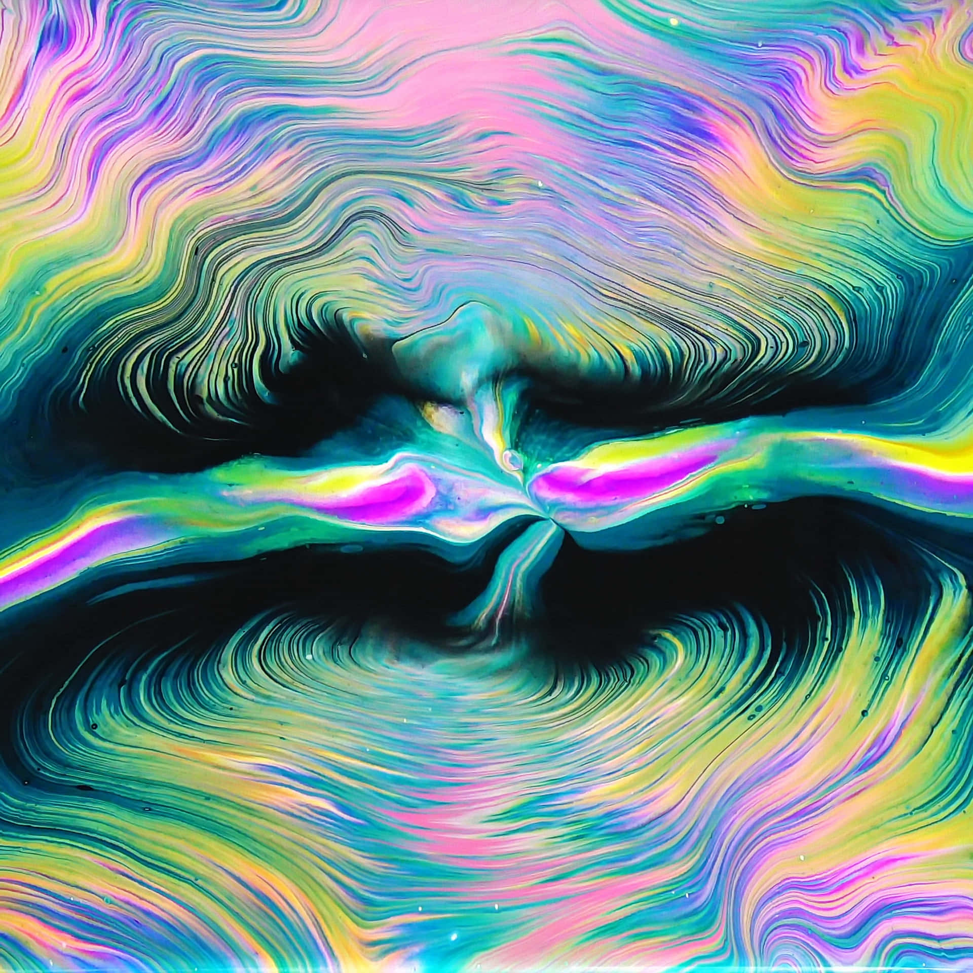 Captivating Worlds Of Psychedelic Art Background