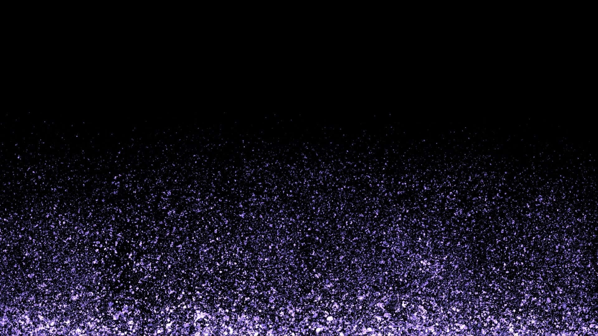 Capture The Beauty And Glimmer Of The Night With Purple Glitter Background
