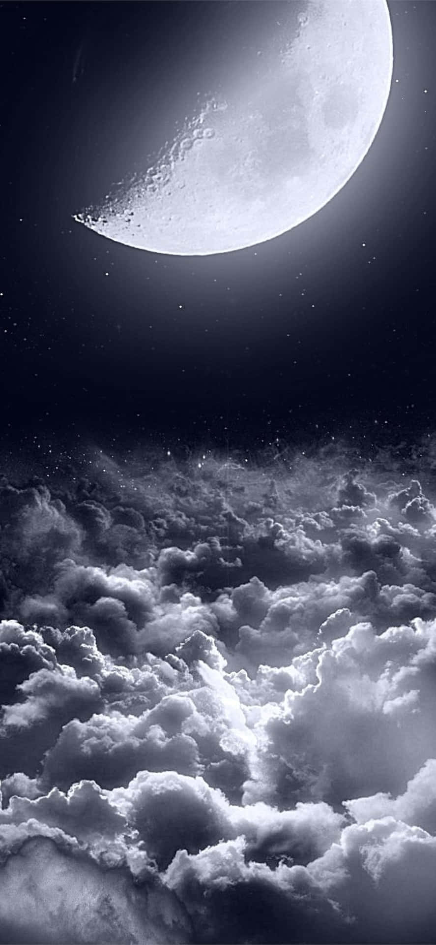 Capture The Beauty Of The Night Sky With An Iphone Background