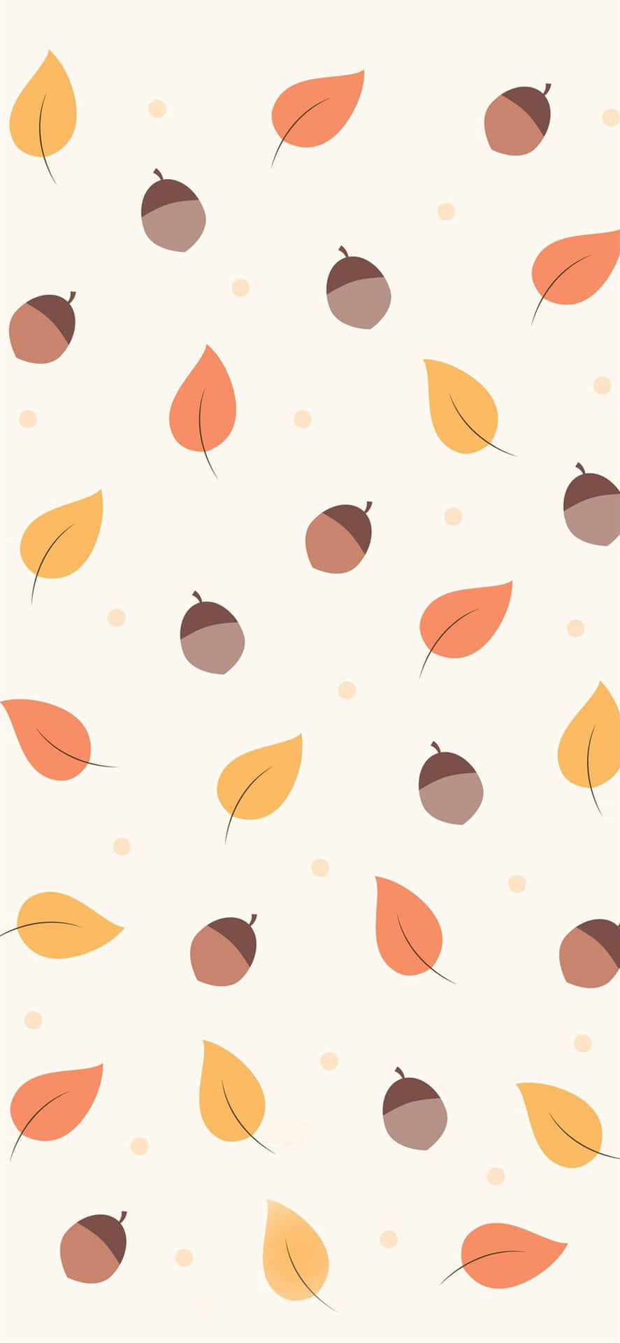 Capture The Warm Colors Of Autumn With This Stunning Cute Autumn Iphone Wallpaper.