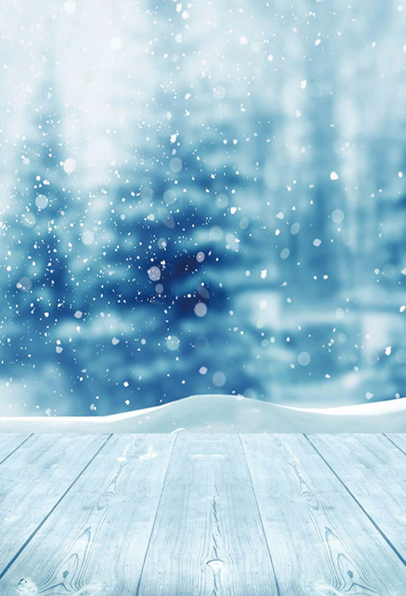 Capture Your Winter Memories With The Snow Iphone Background