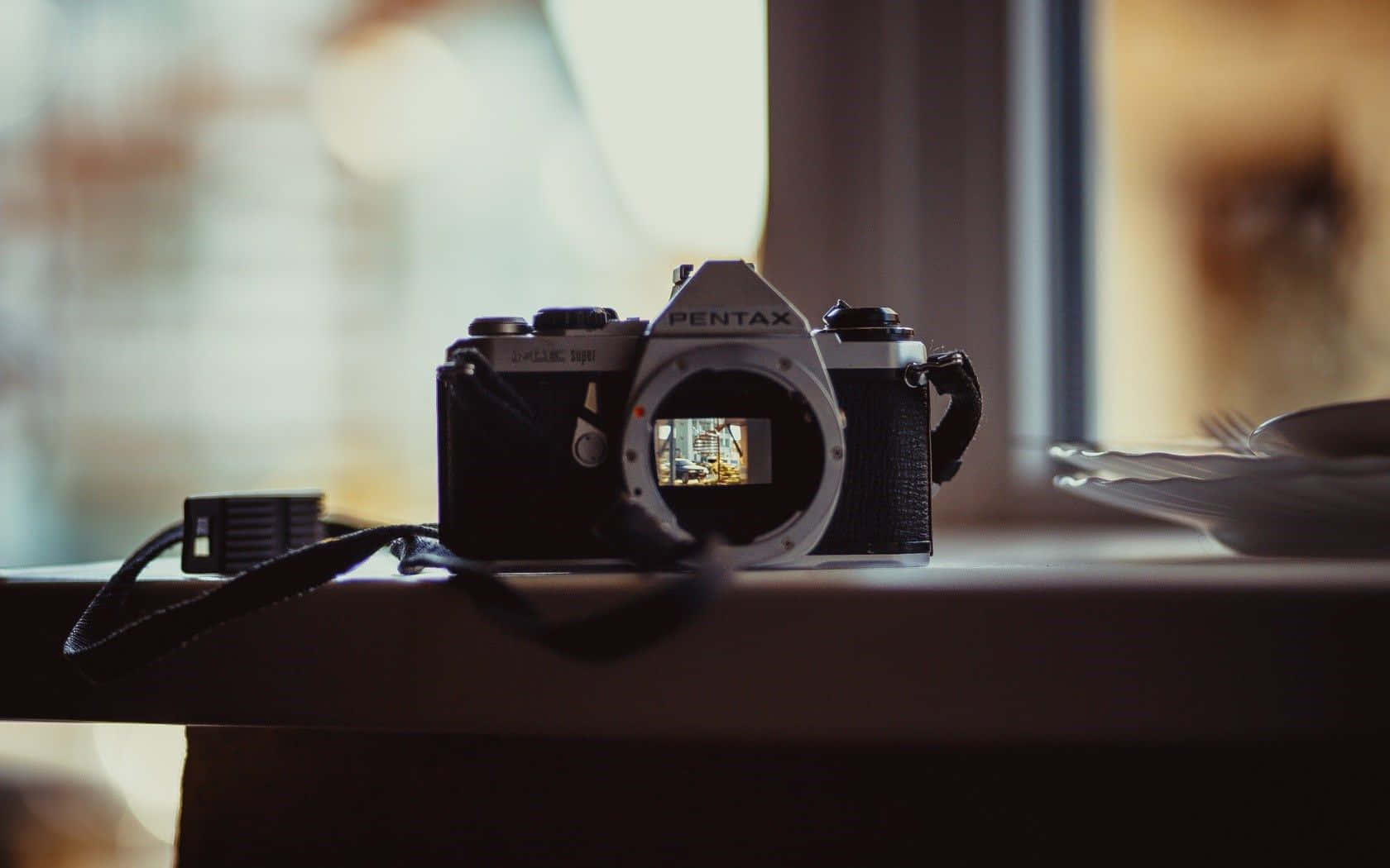 Capturing The Beauty Of Nature With A Camera Background