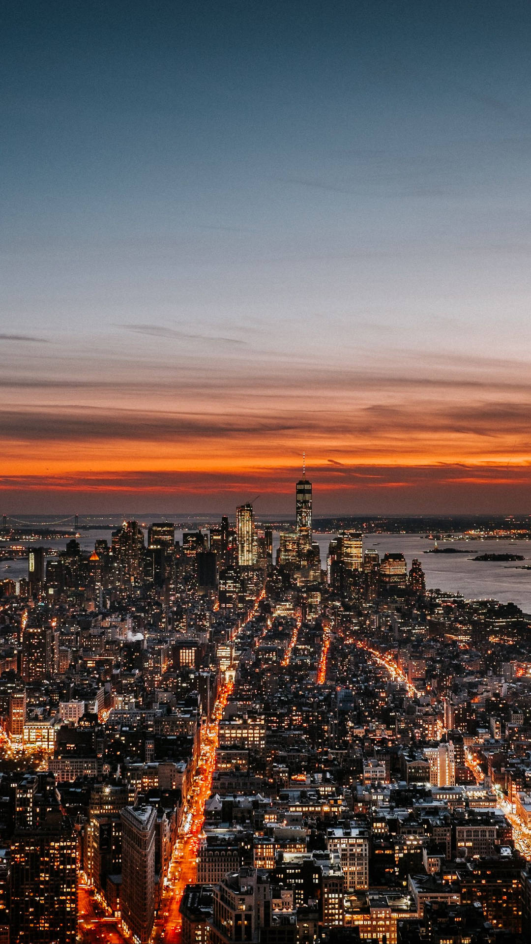 Capturing The Beauty Of New York, Looking Through An Iphone Background