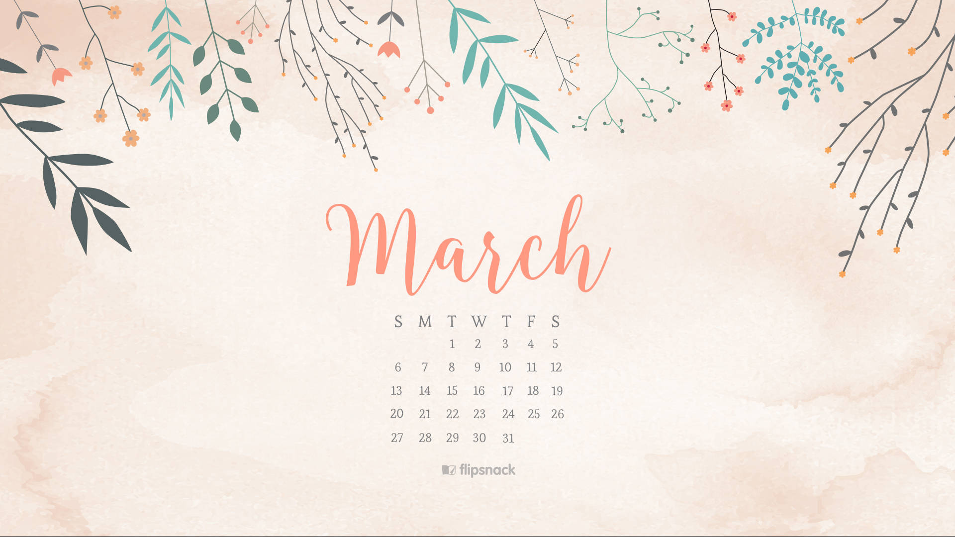 Capturing The Essence Of March: A Time For Rebirth Background