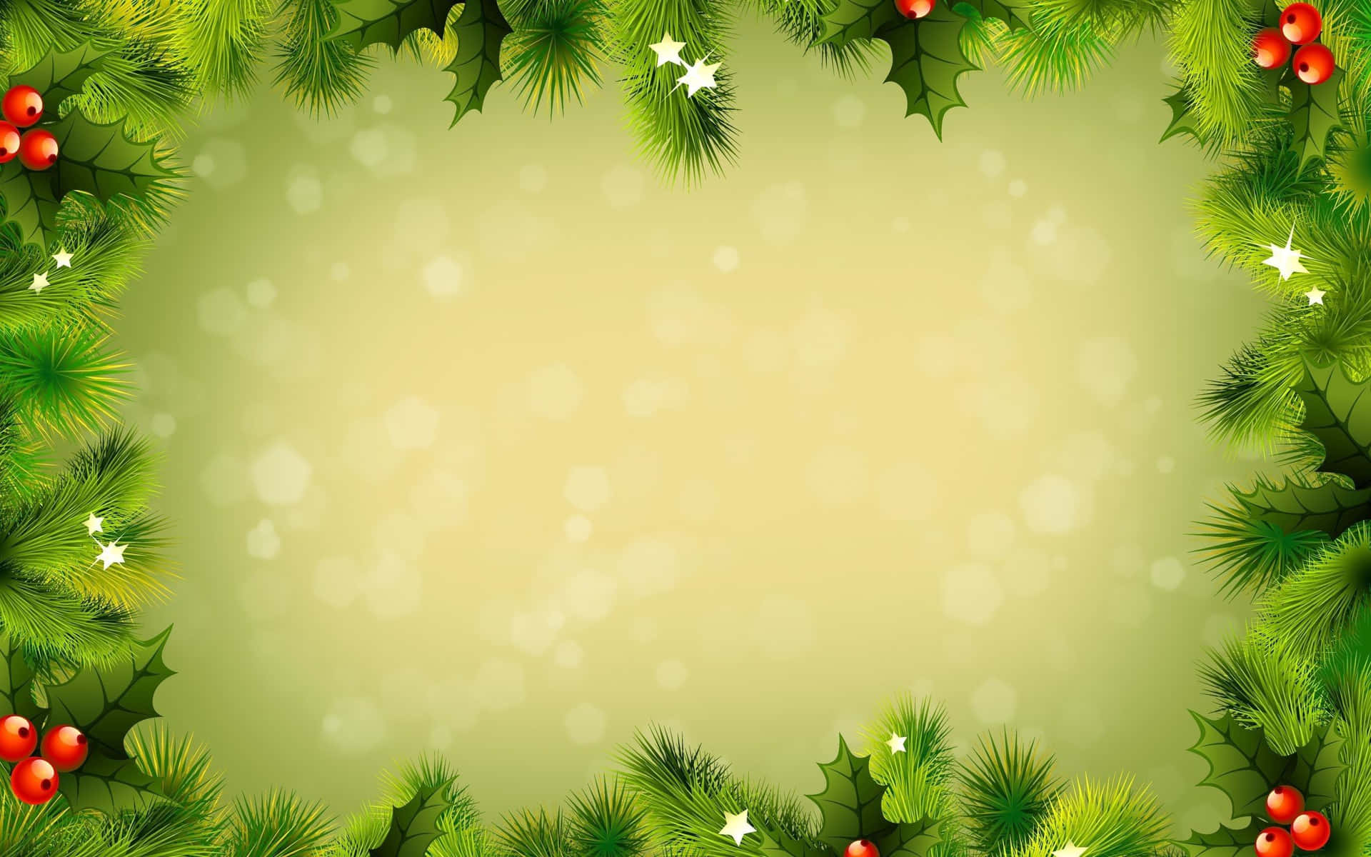 Capturing The Joy Of Christmas With Red And Green Background