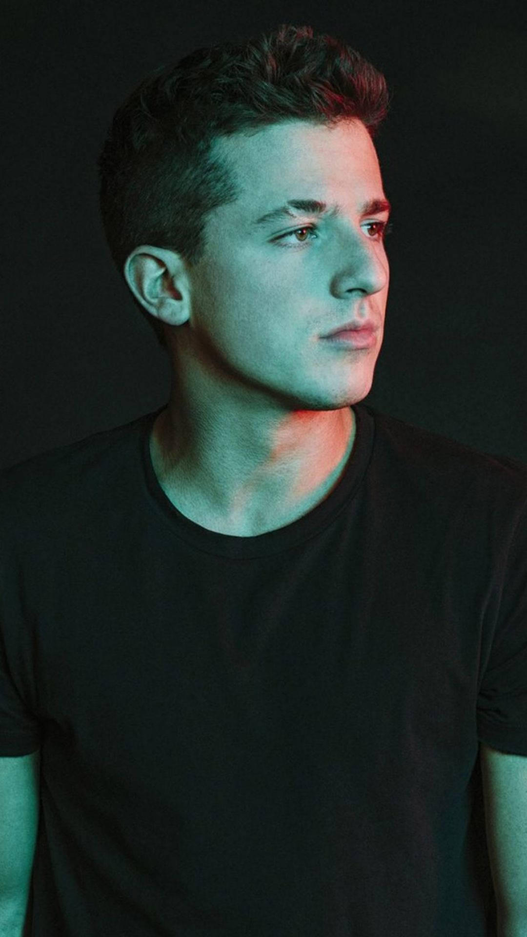 Capturing The Moment - A Candid Side Profile Of Charlie Puth