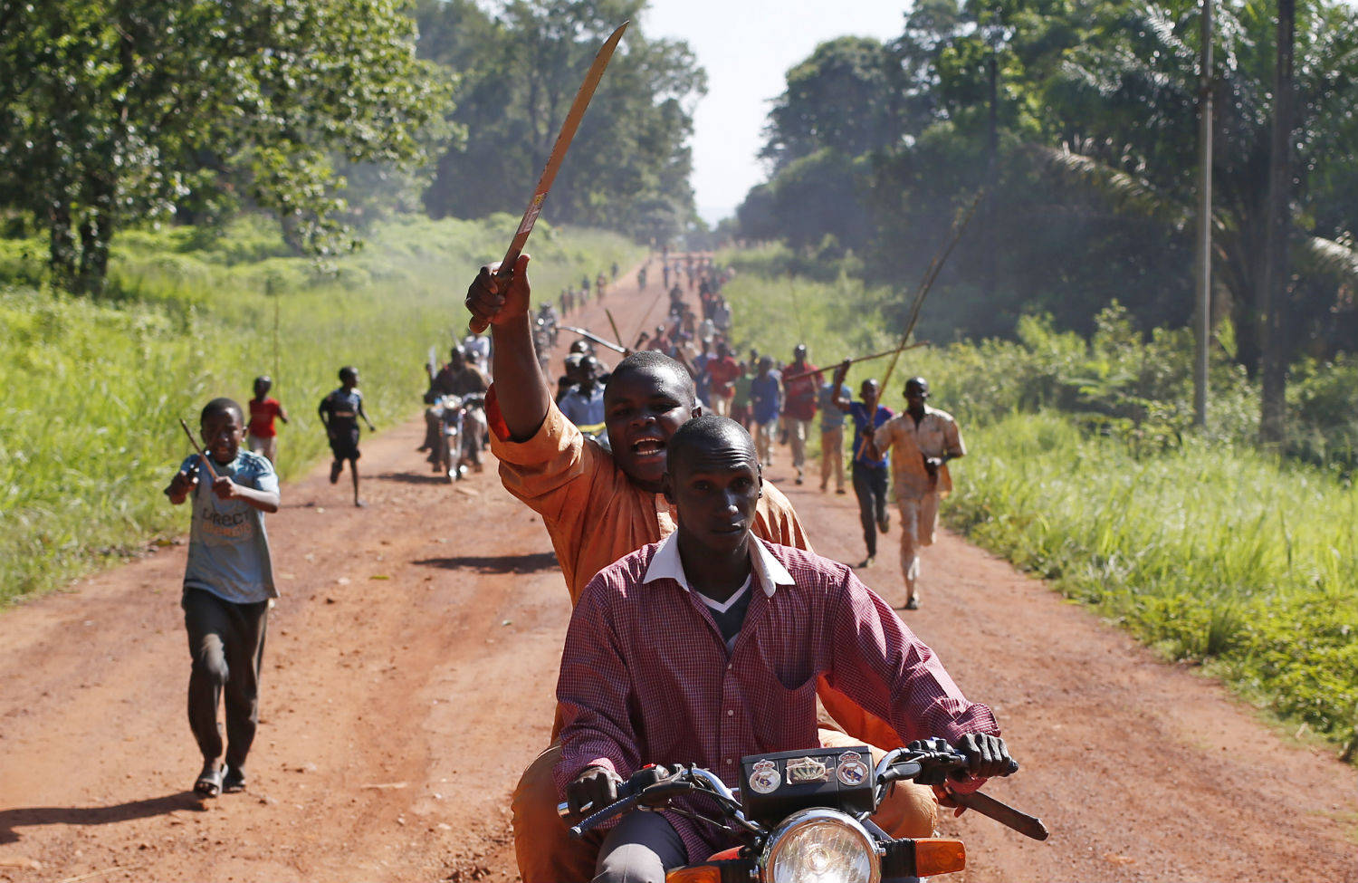 Capturing The Pace Of Life In Central African Republic Background