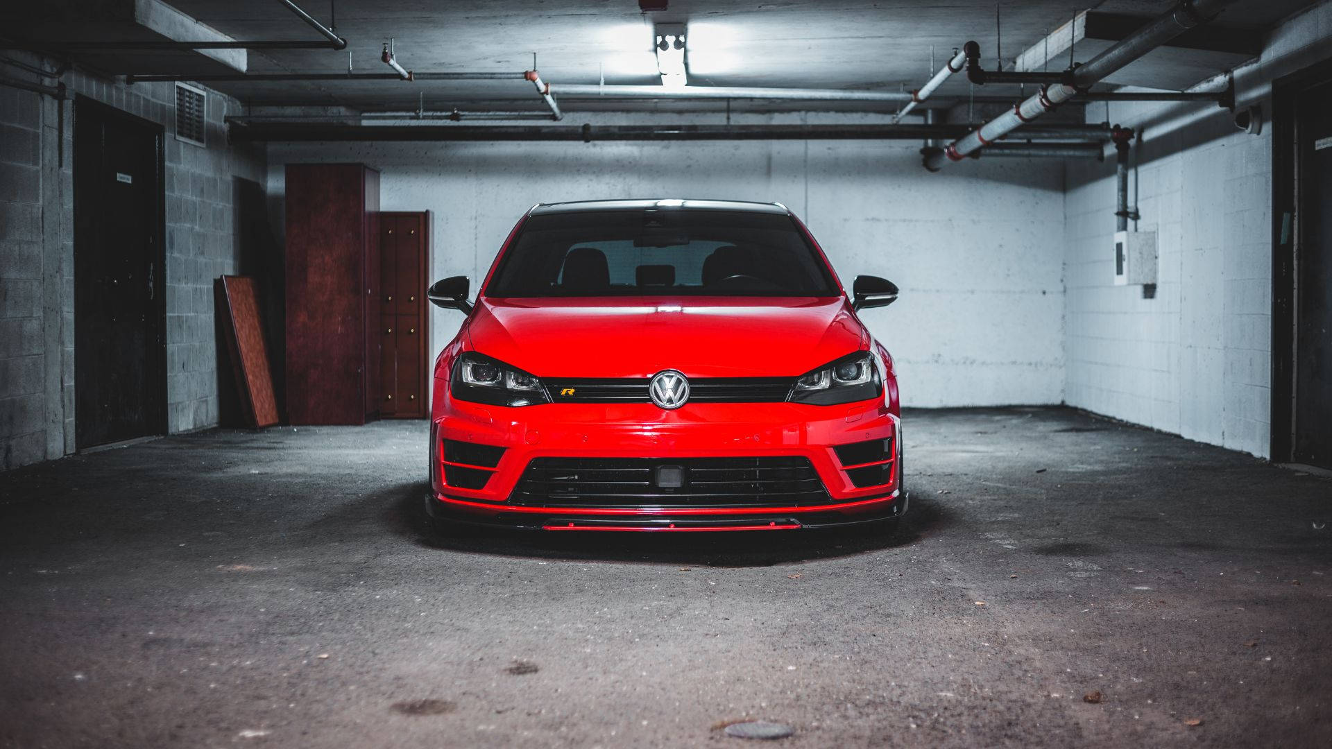 Car Garage Volkswagen Golf Gti