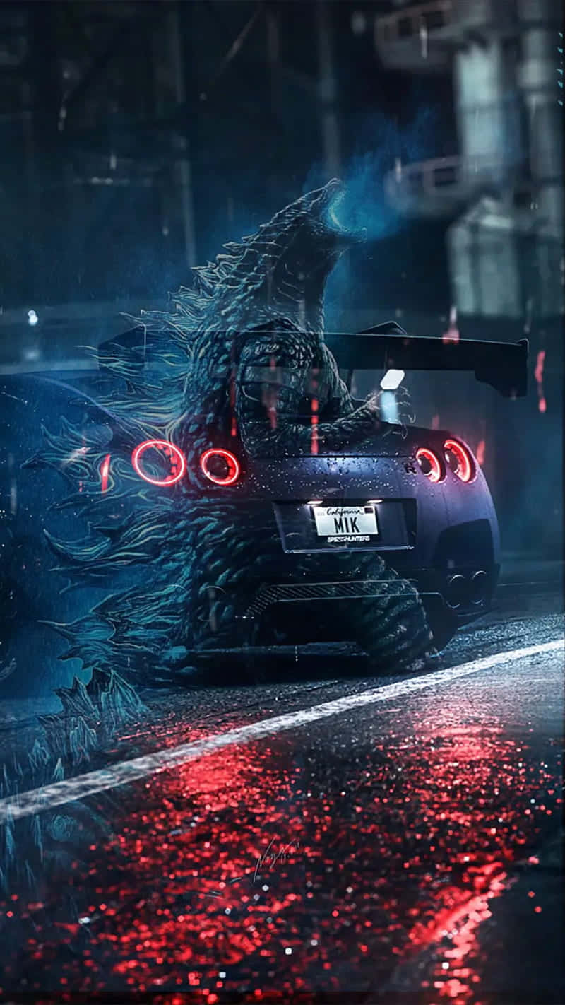 Car Gtr Iphone Background