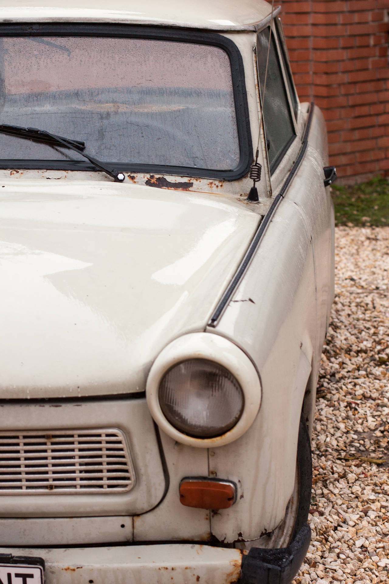 Car In Hungary Background