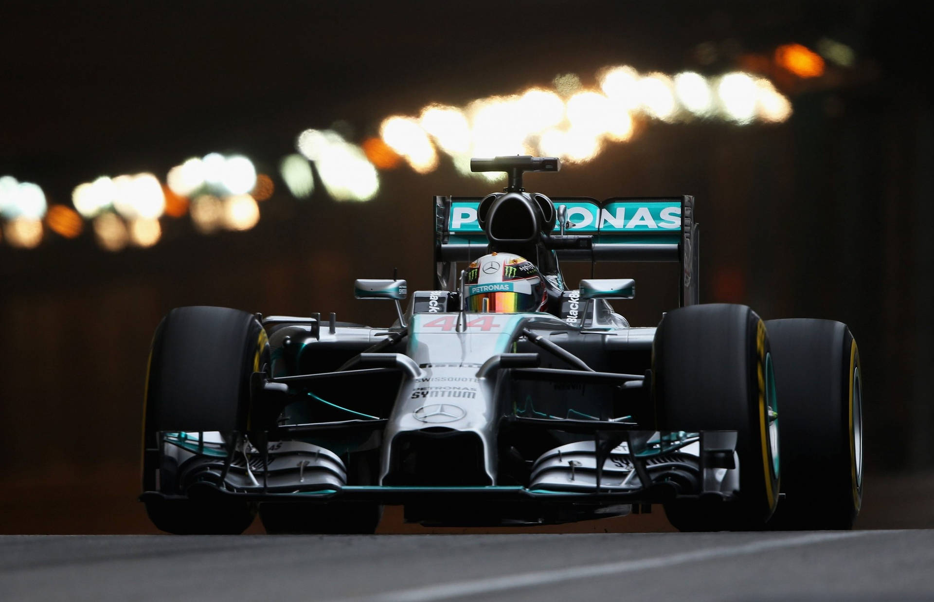 Car Of Lewis Hamilton F1 Background