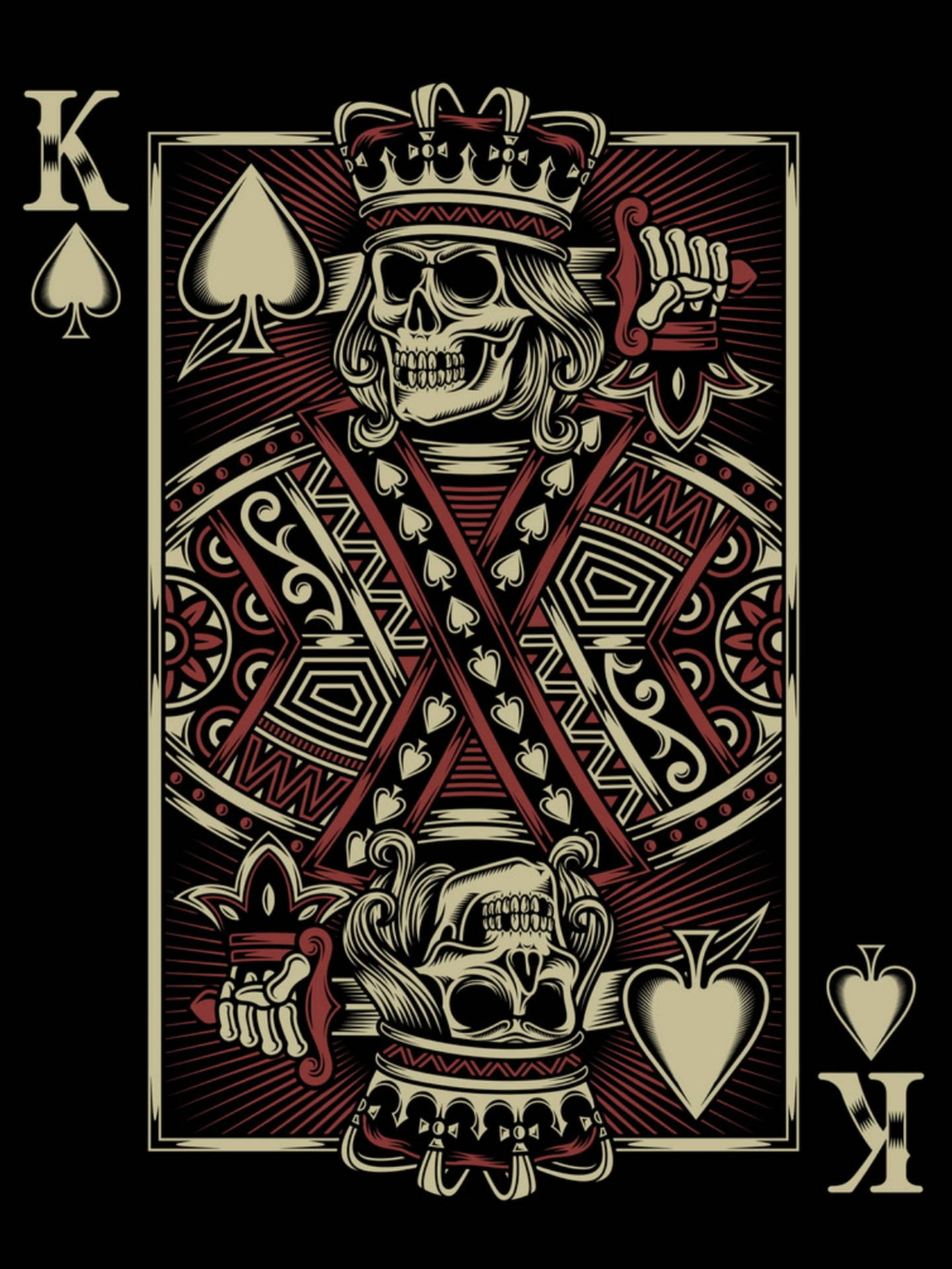 Card King Iphone Background