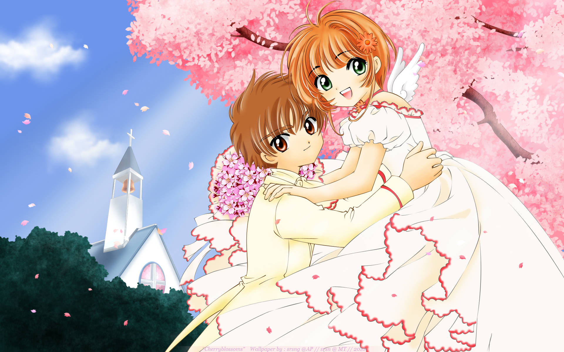 Cardcaptor Sakura And Syaoran Background