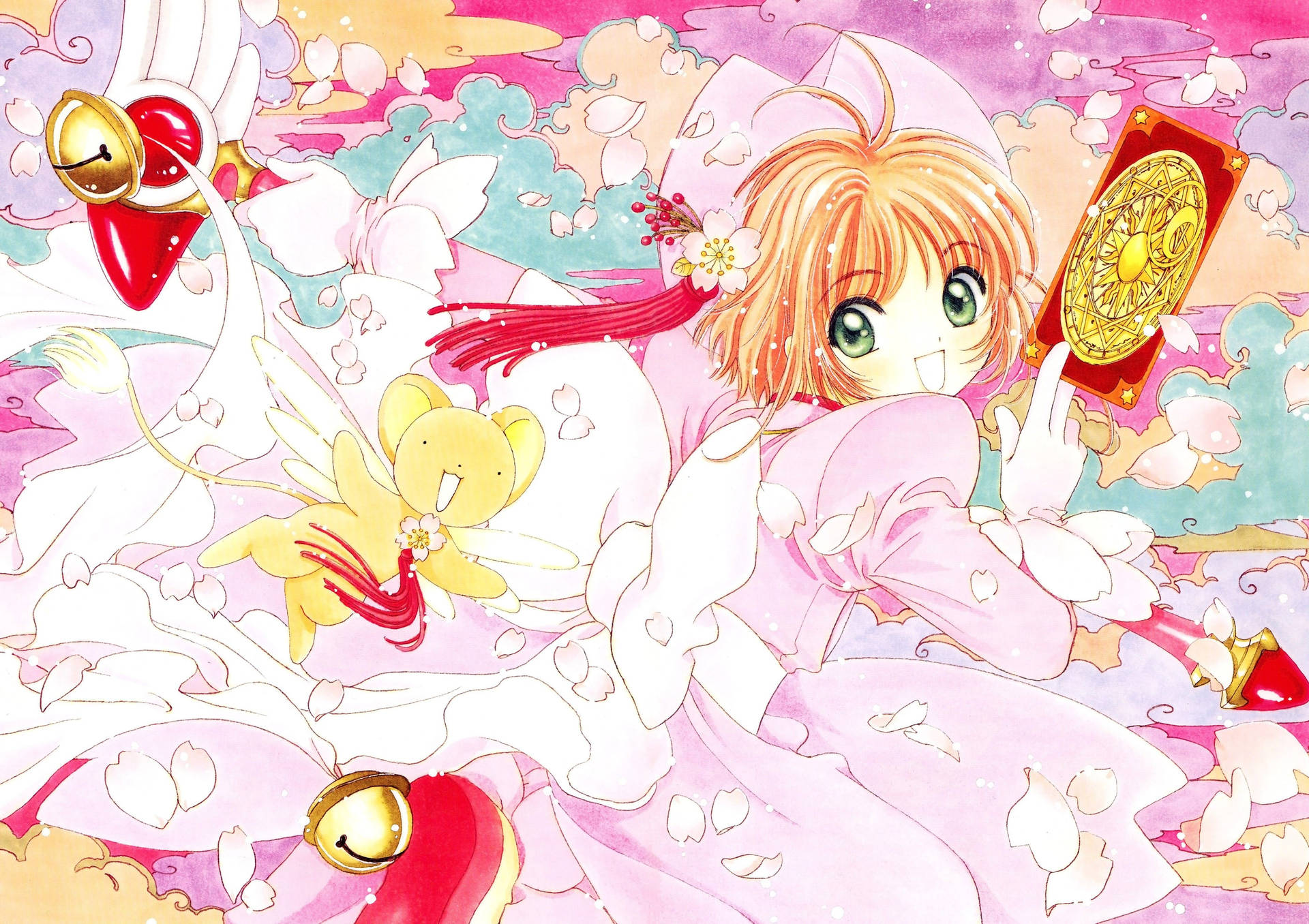 Cardcaptor Sakura Clamp Art Background