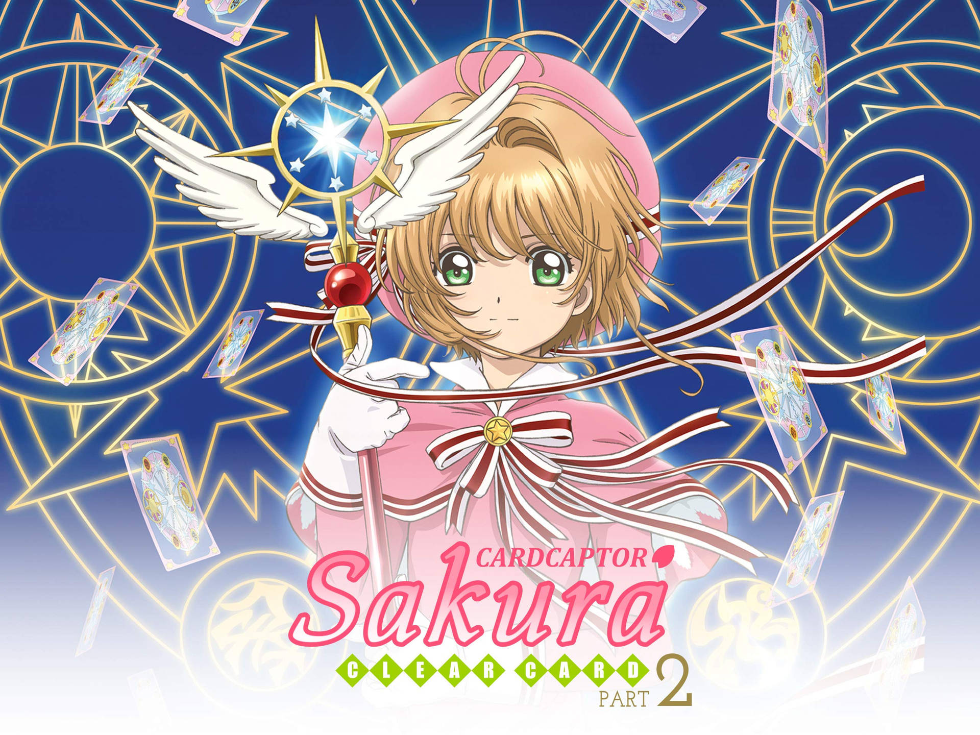 Cardcaptor Sakura Clear Card Cover Background